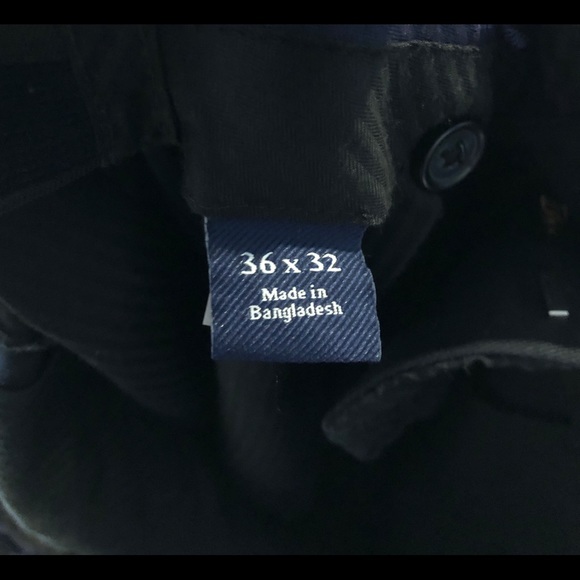 Men’s Croft & Barrow Black Khaki Pants - Picture 3 of 3